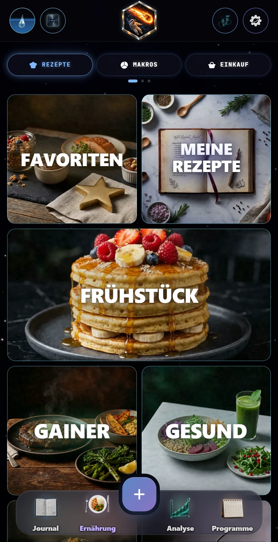 Rezeptkategorien mit Fotos